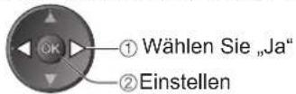 PANASONIC TX-P46S20E - Wählen Sie die USB-Festplatte für die Aufnahme und starten Sie die Registrierung / Einrichtung - 3