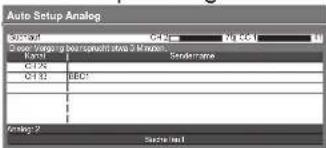 PANASONIC TX-P46S20E - Die automatische Einrichtung ist abhängig vom gewählten Land verschieden. - 4