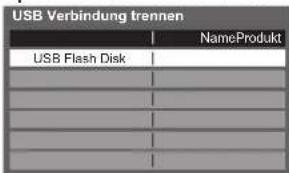 PANASONIC TX-P46S20E - Entfernen Sie die USB-Einheiten auf sichere Weise - 6