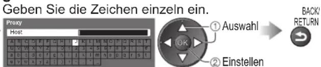 PANASONIC TX-P46S20E - Bewegen Sie den Mauszeiger und Speichern geben Sie die Nummer ein - 1