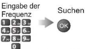 PANASONIC TX-P46S20E - Manuelles Einstellen des DVB-Programms Manueller Suchlauf - 2