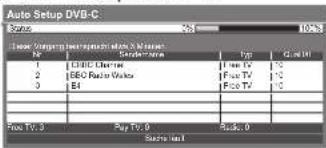 PANASONIC TX-P46S20E - Die automatische Einrichtung ist abhängig vom gewählten Land verschieden. - 2