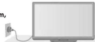 PANASONIC TX-P46GT30Y - Handhabung von Netzstecker und Netzkabel - 2