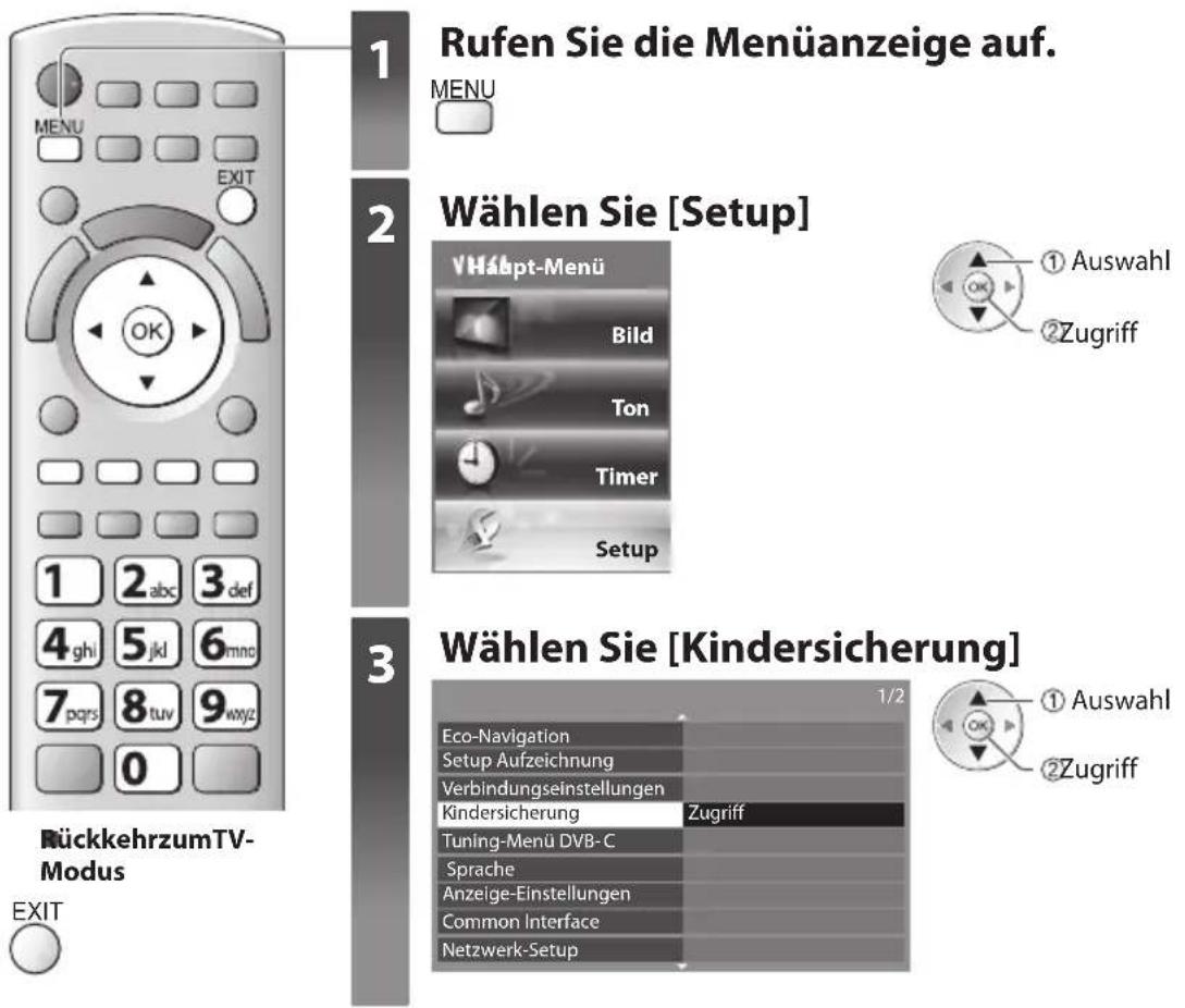 PANASONIC TX-P46GT30Y - Kindersicherung - 1