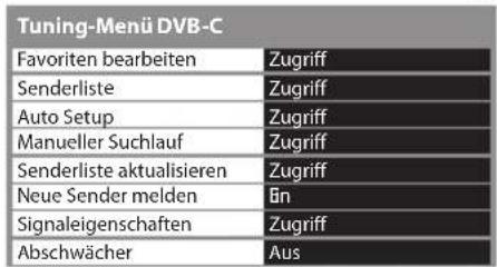 PANASONIC TX-P46GT30Y - Abstimmen und Bearbeiten von Programmen(DVB) - 7