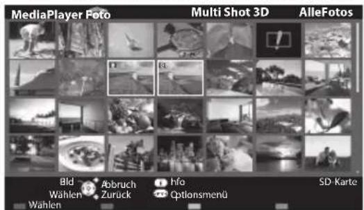 PANASONIC TX-P46GT30Y - Wählen Sie zwei Fotos für L (links) und R (rechts) - 1