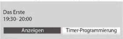 PANASONIC TX-P46GT30Y - ■ Bei Auswahl des aktuellen Programms - 1