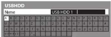 PANASONIC TX-P46GT30Y - Der Name für die USB-Festplatte wird automatisch erstellt. Wenn Sie den Namen ändern wollen, wählen Sie [Ja]. - 1