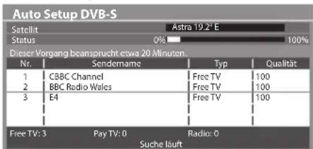 PANASONIC TX-P46GT30Y - Start Auto Setup (Die Einstellungen werden automatisch vorgenommen) - 4