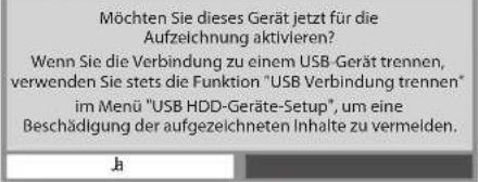 PANASONIC TX-P42VT30E - USBHDD-Formatierung - 1