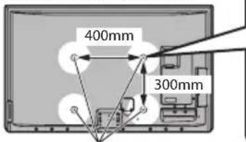 PANASONIC TX-P42VT30E - Wandhalterung - 2