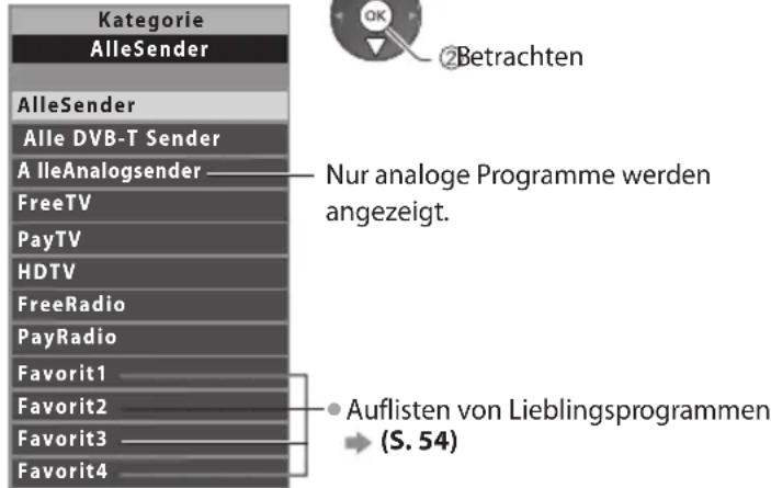 PANASONIC TX-P42VT30E - ■ Betrachten des Programms - 10