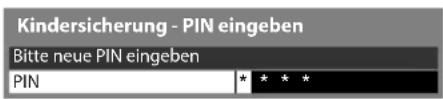 PANASONIC TX-P42VT30E - Geben Sie die PIN-Nummer ein (4 Ziffern) - 1