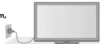 PANASONIC TX-P42VT30E - Handhabung von Netzstecker und Netzkabel - 2