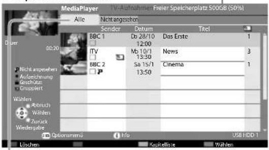 PANASONIC TX-P42VT30E - (Auf der USB-Festplatte/SD-Karte) - 1