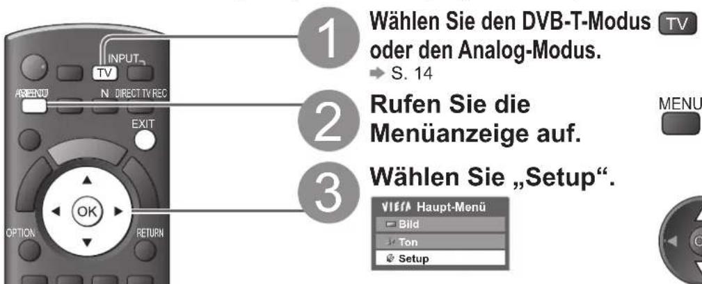 PANASONIC TX-P42U20E - DVB-T-Programme oder analoge Programme - 1