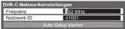 PANASONIC TX-P42U20E - Die automatische Einrichtung ist abhängig vom gewählten Land verschieden. - 1