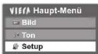 PANASONIC TX-P42U20E - Wählen Sie „Setup“. - 1