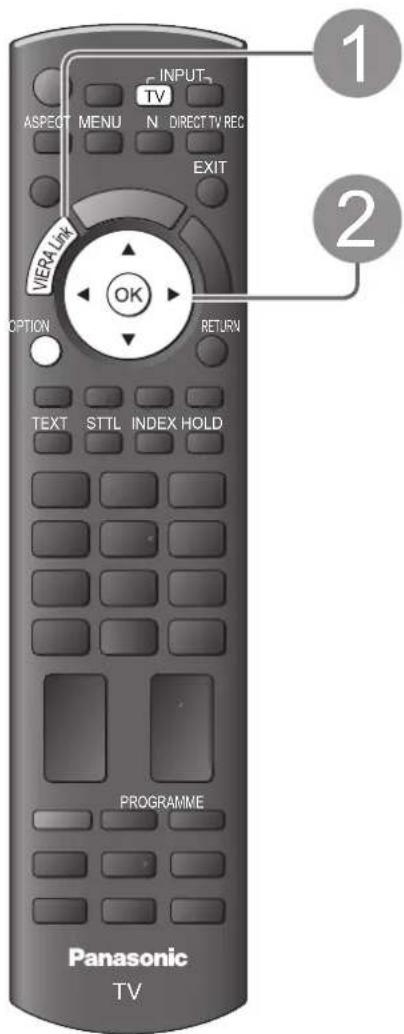PANASONIC TX-P42U20E - Aufrufen und Pausieren des laufenden Fernsehprogramms - 1