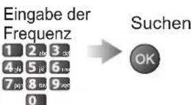 PANASONIC TX-P42U20E - Manuelles Einstellen des DVB-Programms Manueller Suchlauf - 2