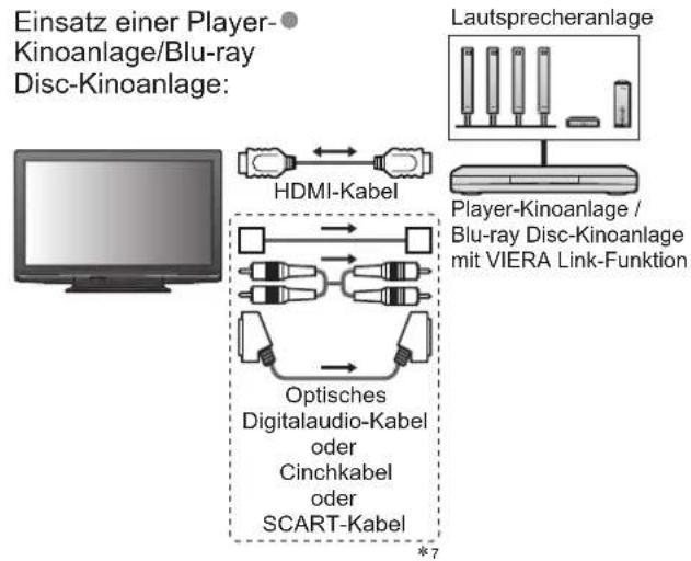 PANASONIC TX-P42U20E - Übersicht über die Q-Link- und VIERA Link-Funktionen - 13