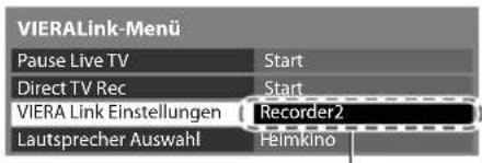 PANASONIC TX-P42ST33JS - ■ Bei Anschluss mehrerer Recorder oder Player - 1