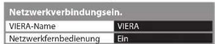 PANASONIC TX-P42ST33JS - Netzwerkverbindungs-Einstellungen - 2