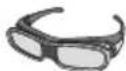 PANASONIC TX-P42UT30E - Aktives 3D Shutterbrillen-Set - 1