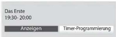 PANASONIC TX-P42UT30E - ■ Bei Auswahl des aktuellen Programms - 1
