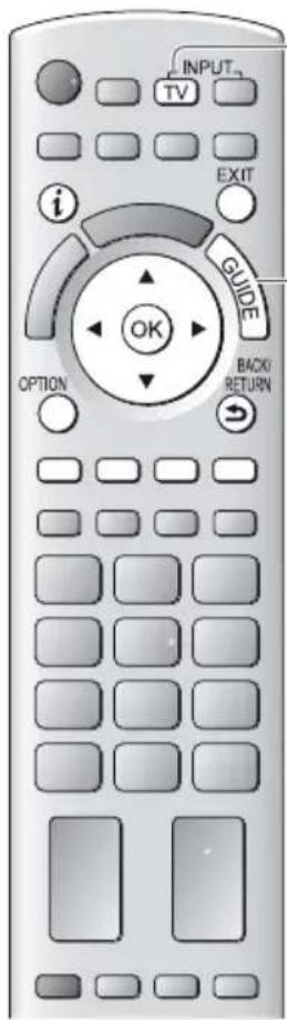 PANASONIC TX-P42UT30E - Verwendung des Programmassistenten - 1