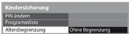 PANASONIC TX-P42UT30E - ■ Einstellen der Altersbegrenzung - 1