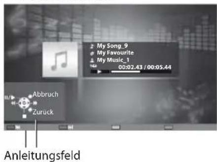 PANASONIC TX-P42UT30E - ■ Bedienungsführung bei der Wiedergabe - 1