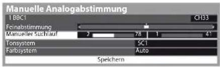 PANASONIC TX-P42UT30E - [Manueller Suchlauf] - 1