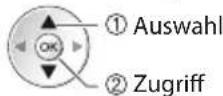 PANASONIC TX-P42UT30E - Wählen Sie [Lautsprecher Auswahl] - 1