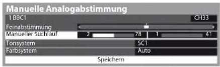 PANASONIC TX-P42S30 - [Manueller Suchlauf] - 1