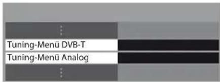 PANASONIC TX-P42S30 - Wählen Sie [Tuning-Menü DVB-T] oder [Tuning-Menü Analog] - 1
