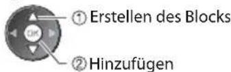 PANASONIC TX-P42S30 - Auflisten der DVB-Favoriten-Programme [Favoriten bearbeiten] - 5