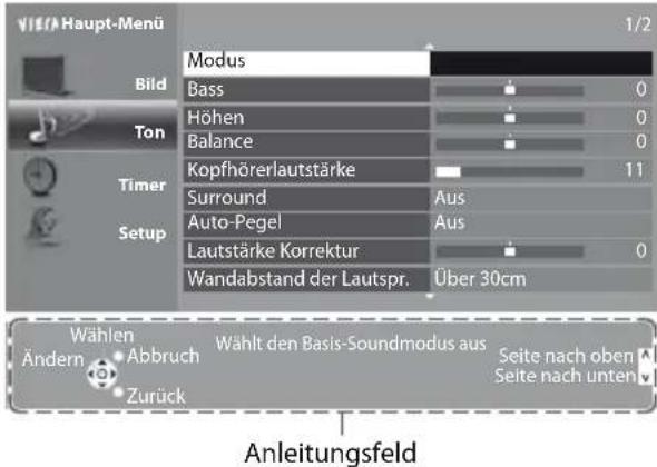 PANASONIC TX-P42S30 - Anleitungsfeld - 1