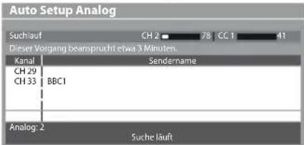 PANASONIC TX-P42S30 - [Auto Setup Analog] - 1