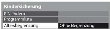 PANASONIC TX-P42S30 - ■ Einstellen der Altersbegrenzung - 1