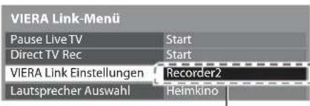 PANASONIC TX-P42S30 - ■ Bei Anschluss mehrerer Recorder oder Player - 1