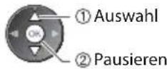 PANASONIC TX-P42S30 - Wählen Sie [Pause Live TV] und pausieren Sie - 2