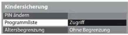 PANASONIC TX-P42S30 - Auswahl [Programmliste] - 1