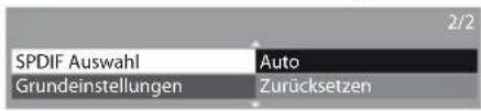 PANASONIC TX-P42S30 - Wählen Sie [SPDIF Auswahl] und nehmen Sie die Einstellung vor - 1