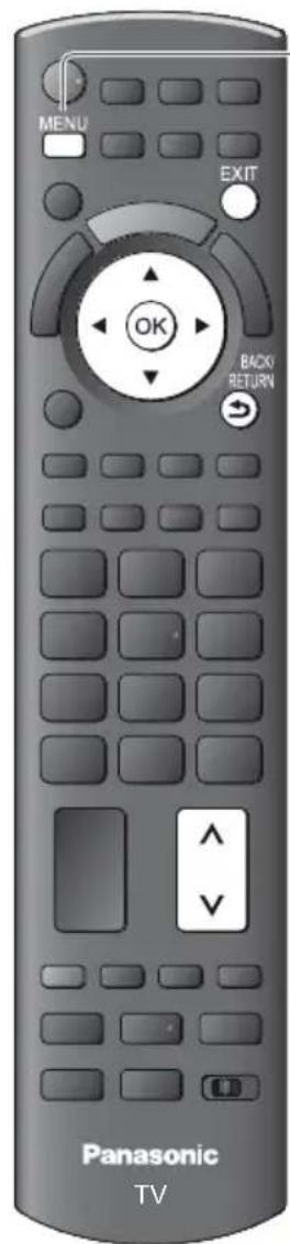 PANASONIC TX-P42S30 - Gebrauch der Menüfunktionen - 1
