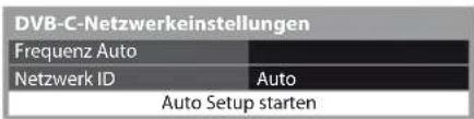 PANASONIC TX-P42S30 - [DVB-C-Netzwerkeinstellungen] - 1