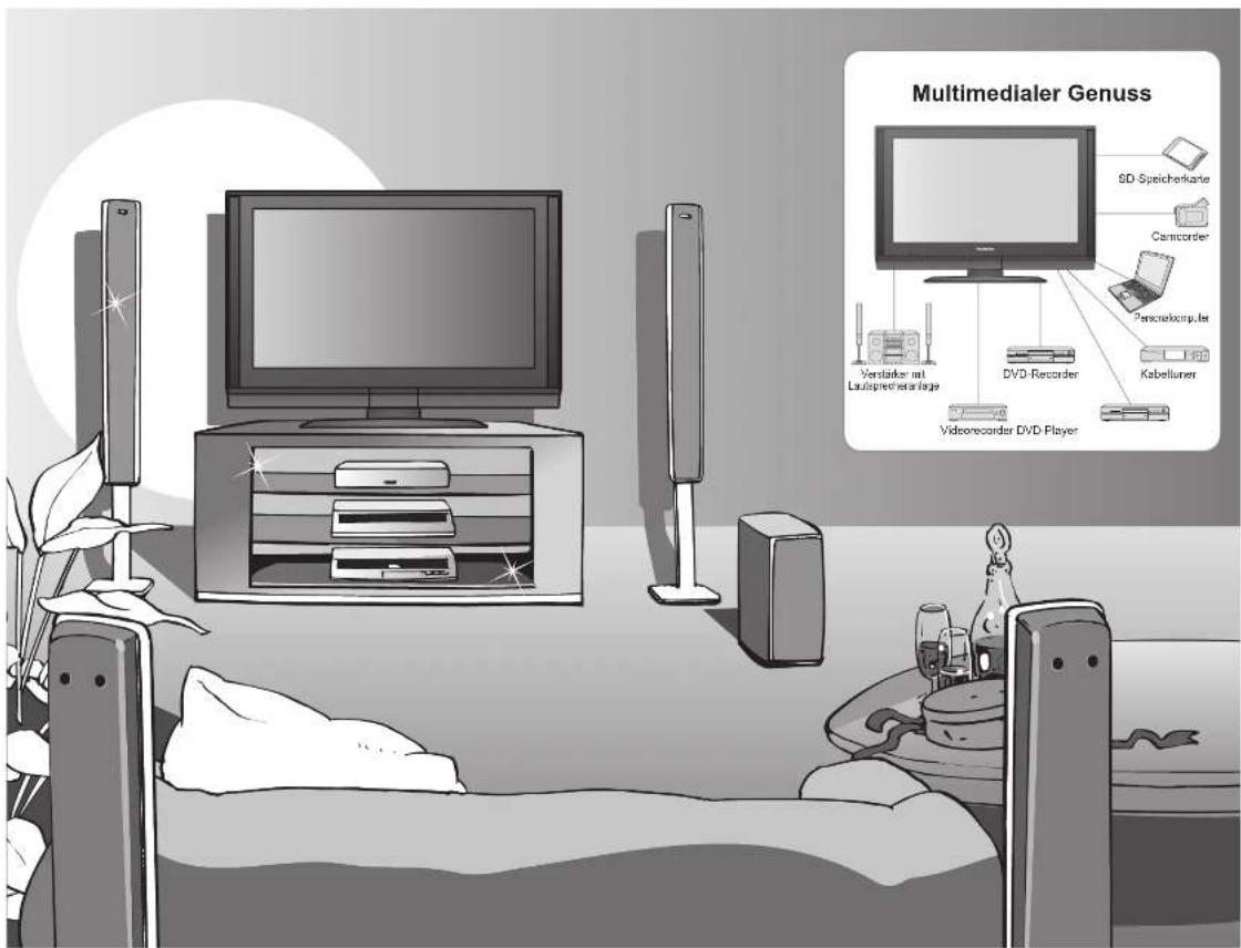PANASONIC TX-32LX70 - der multimedialen-Unterhaltung voll aus - 1