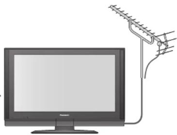 PANASONIC TX-32LX70 - Eingeblendete Meldungen, z.B. „EC/AV1“ - 1