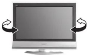 PANASONIC TX-26LX6F - Verwendung des LCD-Ständers - 1