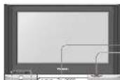PANASONIC TX-26LX600F - Anordnung der Bedienelemente - 1
